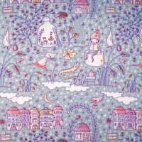 Tissue jersey organique Susalabims Traumnacht