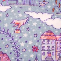 Tissue jersey organique Susalabims Traumnacht