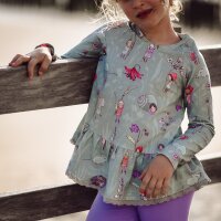 Tissue jersey organique Susalabims Blümchen