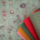 Tissue jersey organique Susalabims Blümchen