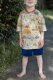Tissue jersey organique Susalabims Bauernhof gelb