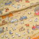 Tissue jersey organique Susalabims Bauernhof gelb