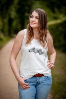 Organic cotton jersey plain dyed offwhite