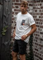 Organic cotton jersey plain dyed offwhite