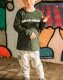Organic cotton jersey plain dyed waldgrün