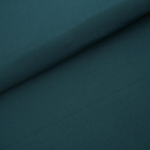 Organic cotton jersey plain dyed smaragd