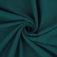 Organic cotton jersey plain dyed smaragd
