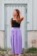 Organic cotton jersey plain dyed lavendel