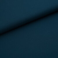 Organic cotton jersey plain dyed water by night