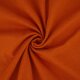Organic cotton jersey plain dyed rostrot