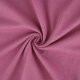 Organic cotton jersey plain dyed vintage rose