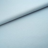 Organic cotton jersey plain dyed gletscher