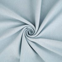 Organic cotton jersey plain dyed gletscher