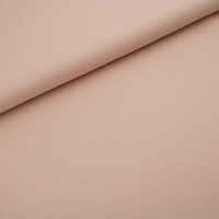 Organic cotton jersey plain dyed macadamia