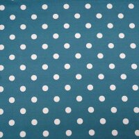 Tissue jersey organique Pretty Woman beach house blue