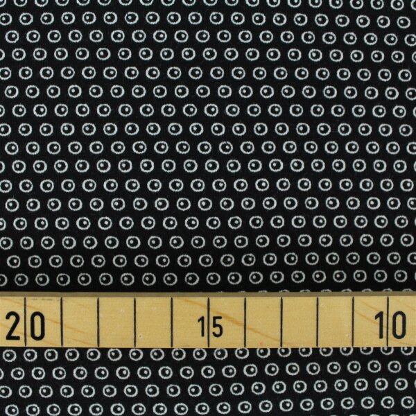 Organic jersey Kuller schwarz (GOTS)