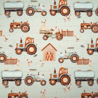 Tissue jersey organique Trecker