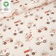 Tissue jersey organique Streifen und Punkte