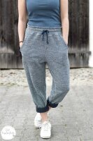 Organic Bouclé Basic blau