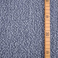 Organic Bouclé Basic blau