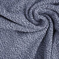 Organic Bouclé Basic blau