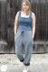 Organic Bouclé Basic blau