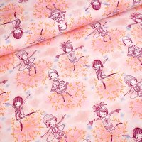 Tissue jersey organique Susalabims Blütentanz pastell