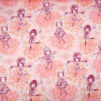 Tissue jersey organique Susalabims Blütentanz pastell