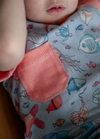 Tissue jersey organique Susalabims Meerestiefe bunt