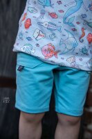 Tissue jersey organique Susalabims Meerestiefe bunt