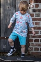 Tissue jersey organique Susalabims Meerestiefe bunt