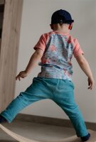 Tissue jersey organique Susalabims Meerestiefe bunt