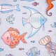 Tissue jersey organique Susalabims Meerestiefe bunt