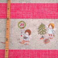 Baumwoll-Popeline Susalabims Adventskalender