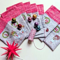 Baumwoll-Popeline Susalabims Adventskalender