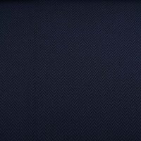 Bio-Jacquard Fischgrät dark blue