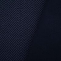 Organic jacquard Fischgrät silver grey (GOTS)