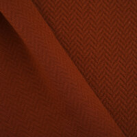 Bio-Jacquard Fischgrät rost