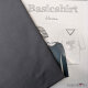 Stoff+Schnitt Basicshirt Herren+Uni dunkelgrau