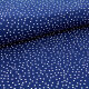 Stoff+Schnitt Wickelkleid+Dotties marineblau
