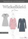 Stoff+Schnitt Wickelkleid+Dotties marineblau