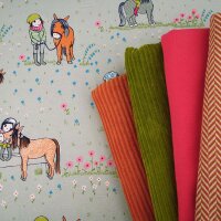 Tissue jersey organique Susalabims Ponyliebe
