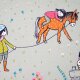 Tissue jersey organique Susalabims Ponyliebe