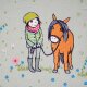 Tissue jersey organique Susalabims Ponyliebe