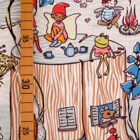 Tissue jersey organique Susalabims Zwergenwelt