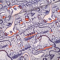 Tissue jersey organique Susalabims Wikinger