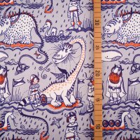 Tissue jersey organique Susalabims Wikinger