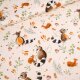 Tissue jersey organique Fridolin und seine Freunde