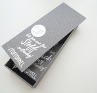 Geschenkschachtel für die Stoffonkel -Stoffschere