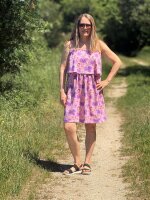 Biojersey Susalabims Blütentanz pink